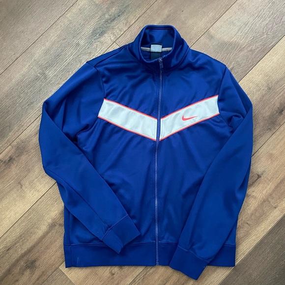 Nike Sportswear Blue Full Zip - Picture 1 of 3